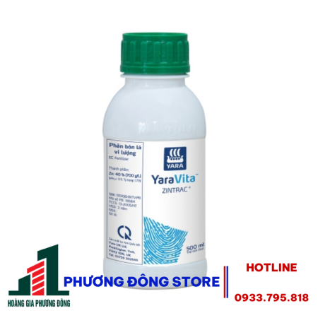 Phân bón lá bổ sung vi lượng kẽm cho cây trồng Zintrac