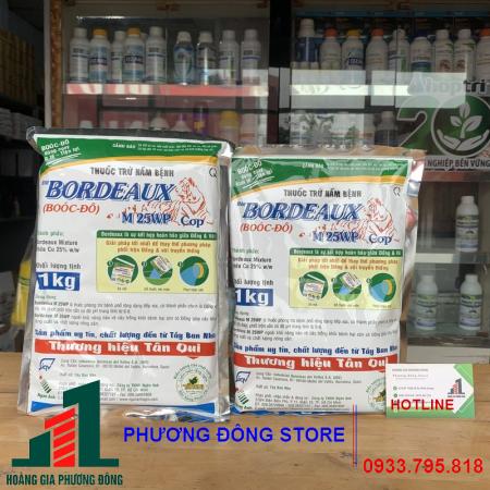 Thuốc trừ bệnh Bordeaux 25WP