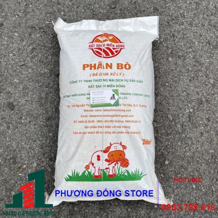 Phân bò Đất sạch miền Đông